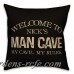 Red Barrel Studio Elezi Man Cave Throw Pillow RDBA3527